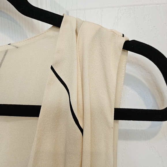 Dianne Von Furstenburg 100% Silk Burst Abstract Print Gathered Dress - Picture 8 of 15